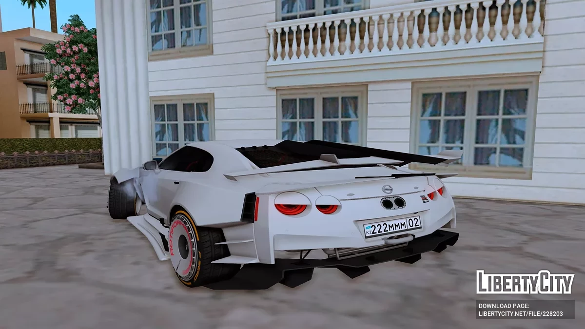 Nissan GTR R35 Spec V Geniş Gövde / GTA San Andreas