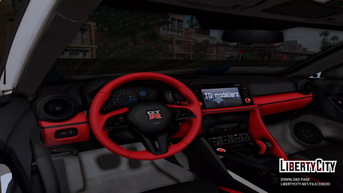 Nissan GTR R35 Spec V Geniş Gövde / GTA San Andreas