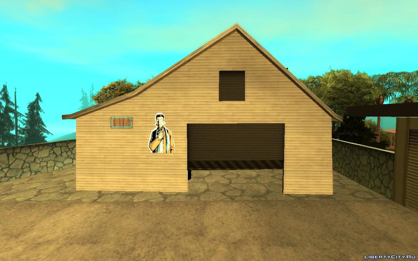 Download PS5 in CJ's house for GTA San Andreas: The Definitive Edition