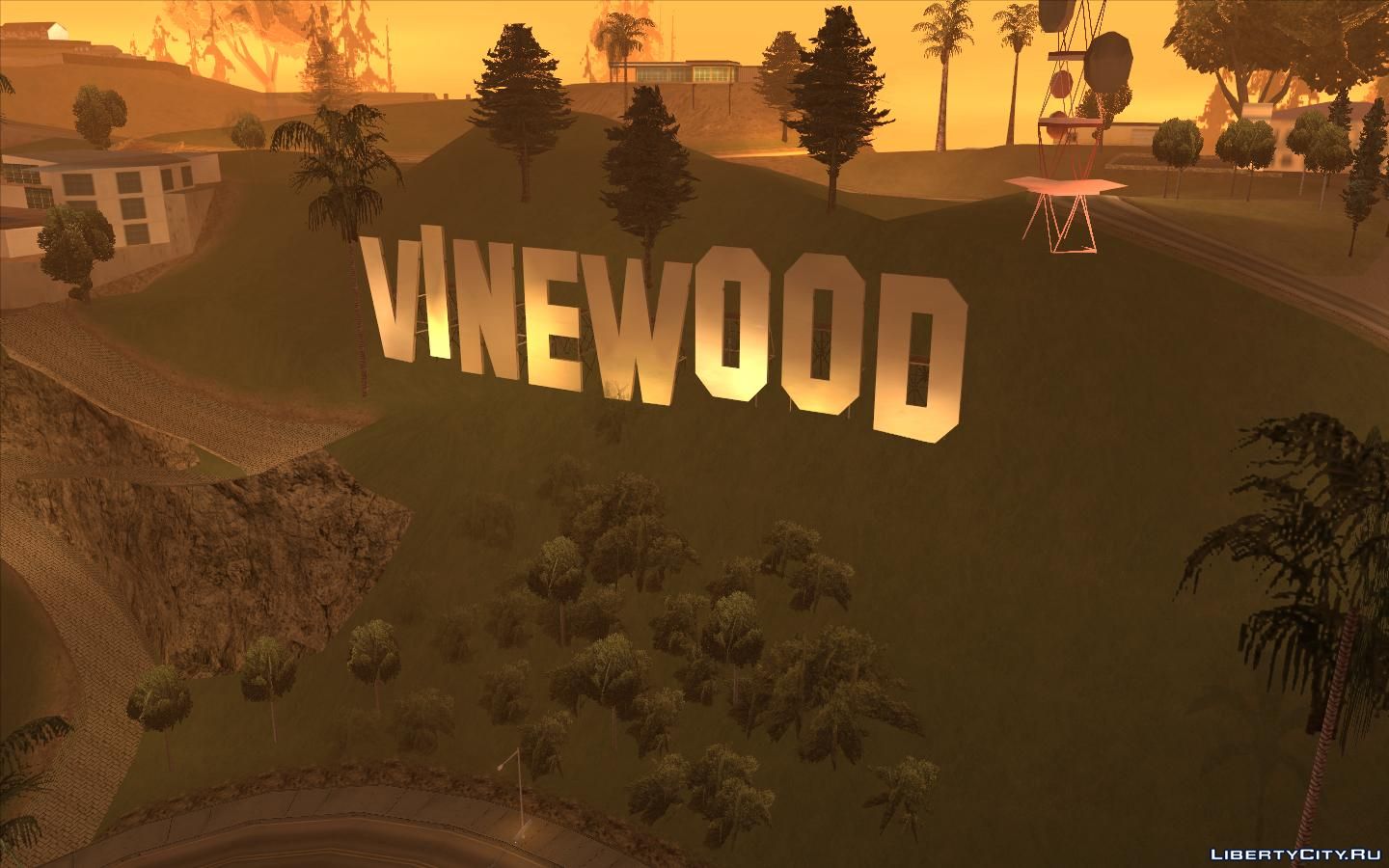 Vinewood rp gta. ВАЙНВУД Сан андреас. ГТА Сан андреас Vinewood. ГТА Сан андреас гора ВАЙНВУД. Дом ГТА Сан андреас Vinewood.