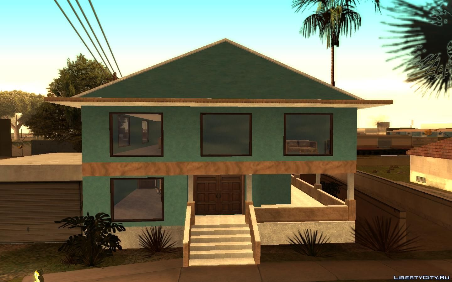 Download CJ's new house on Grove Street in the style of GTA 5 for GTA San  Andreas