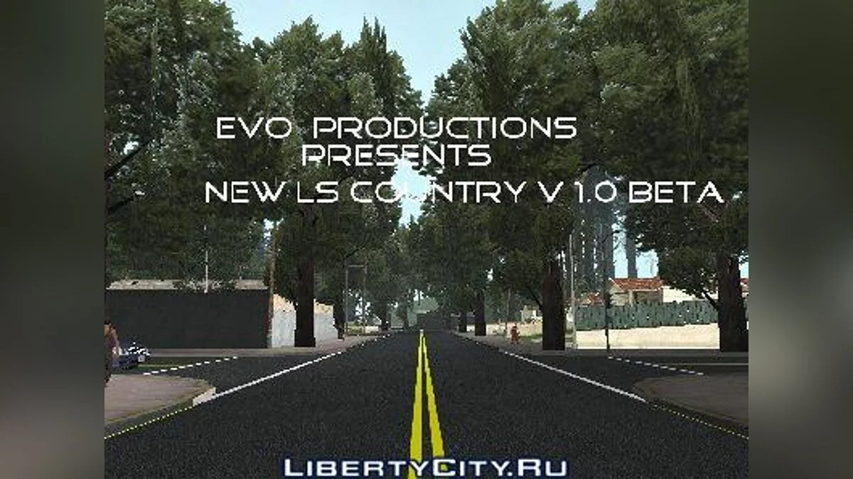 Новий LS Country v 1.0 BETA / GTA San Andreas