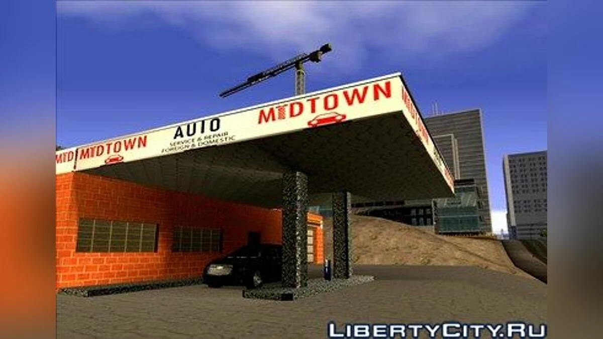 Старий гараж С.Ф. / GTA San Andreas