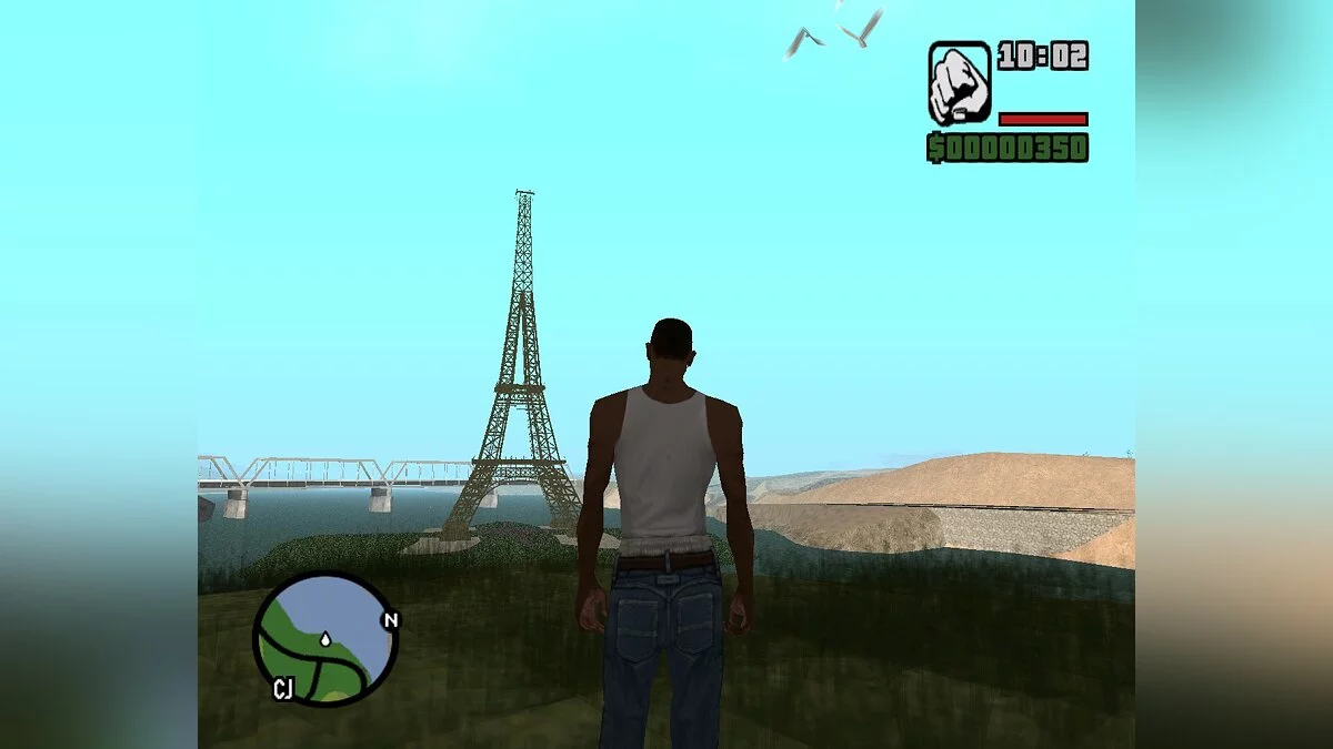 Эйфелева башня / GTA San Andreas