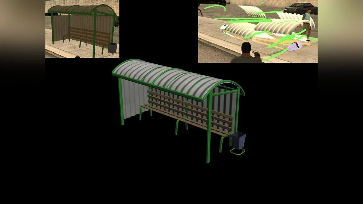 Автобусная остановка / GTA San Andreas