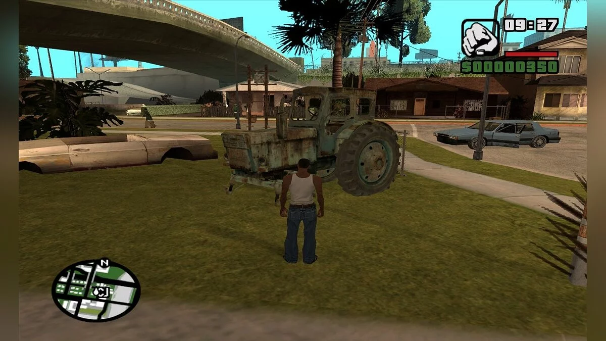 Tracteur démonté / GTA San Andreas