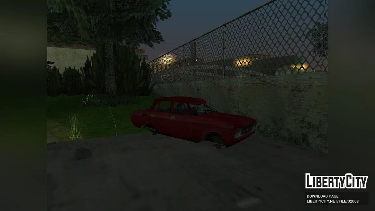 Abandoned Moskvitches / GTA San Andreas