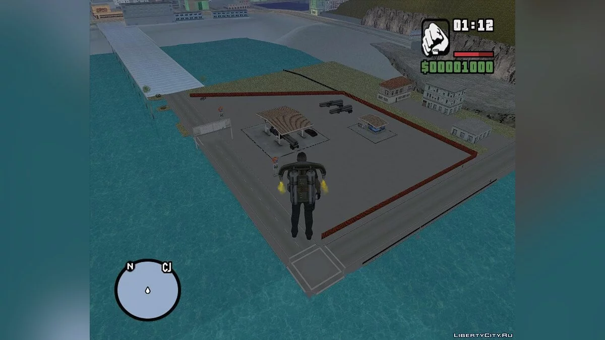 Gas Station from the Game Long Haul Truckers 3 / GTA San Andreas