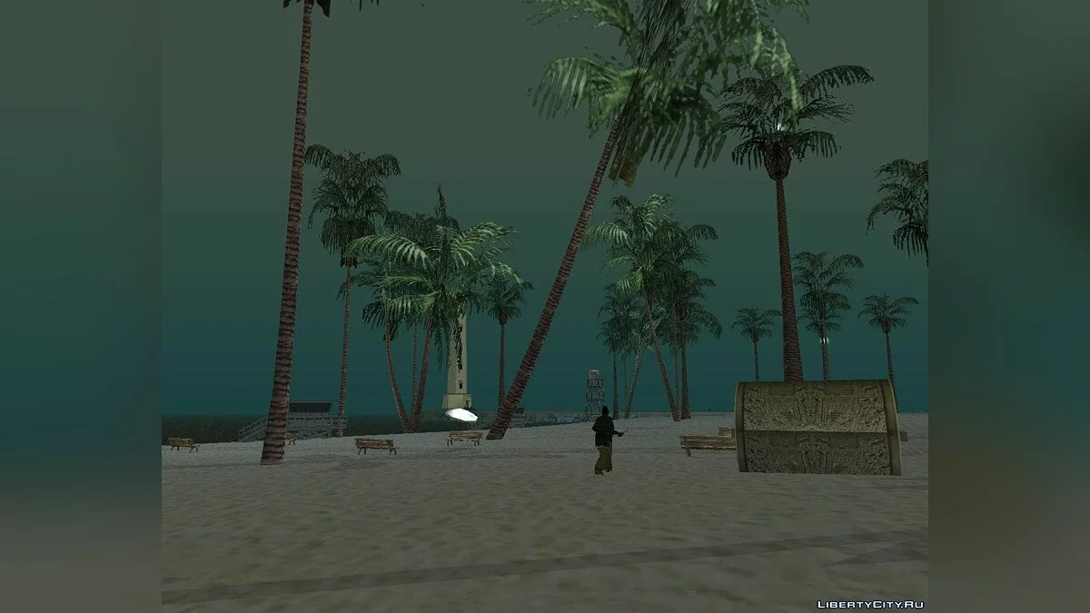 Красивий пляж / GTA San Andreas