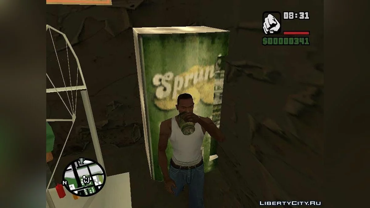 Access to the Gang's Garage (Version 1) / GTA San Andreas