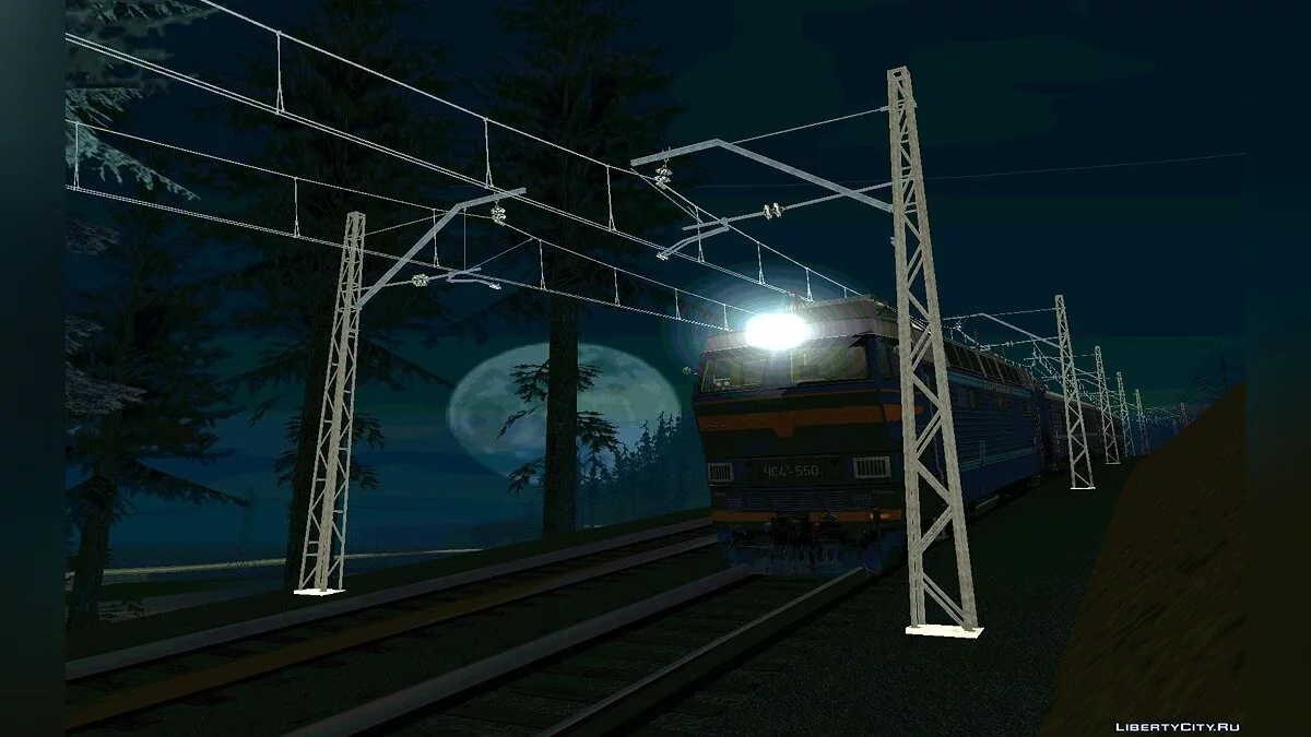 Электрификация Железной Дороги / GTA San Andreas