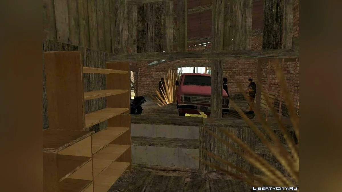 Гараж з S.T.A.L.K.E.R Clear Sky / GTA San Andreas