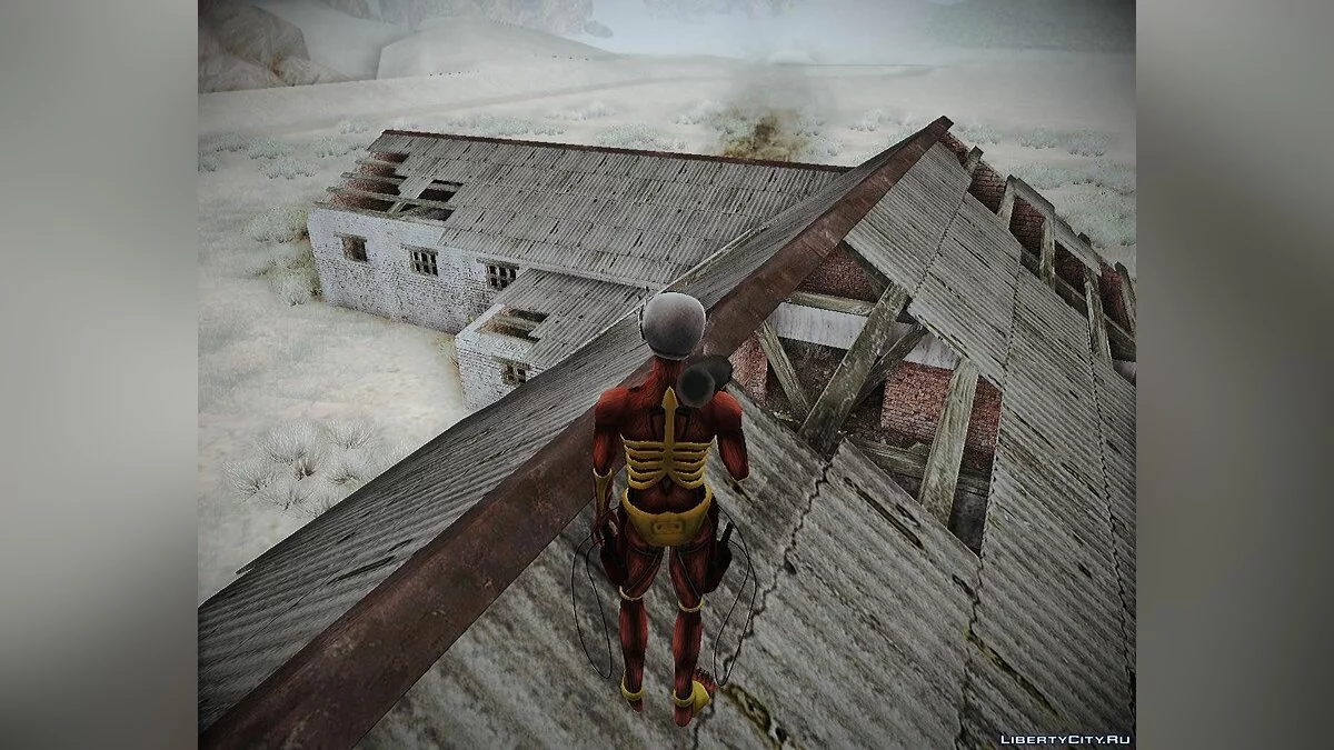 Домик из игры S.T.A.L.K.E.R. - Shadow of Chernobyl / جي تي إيه سان أندرياس
