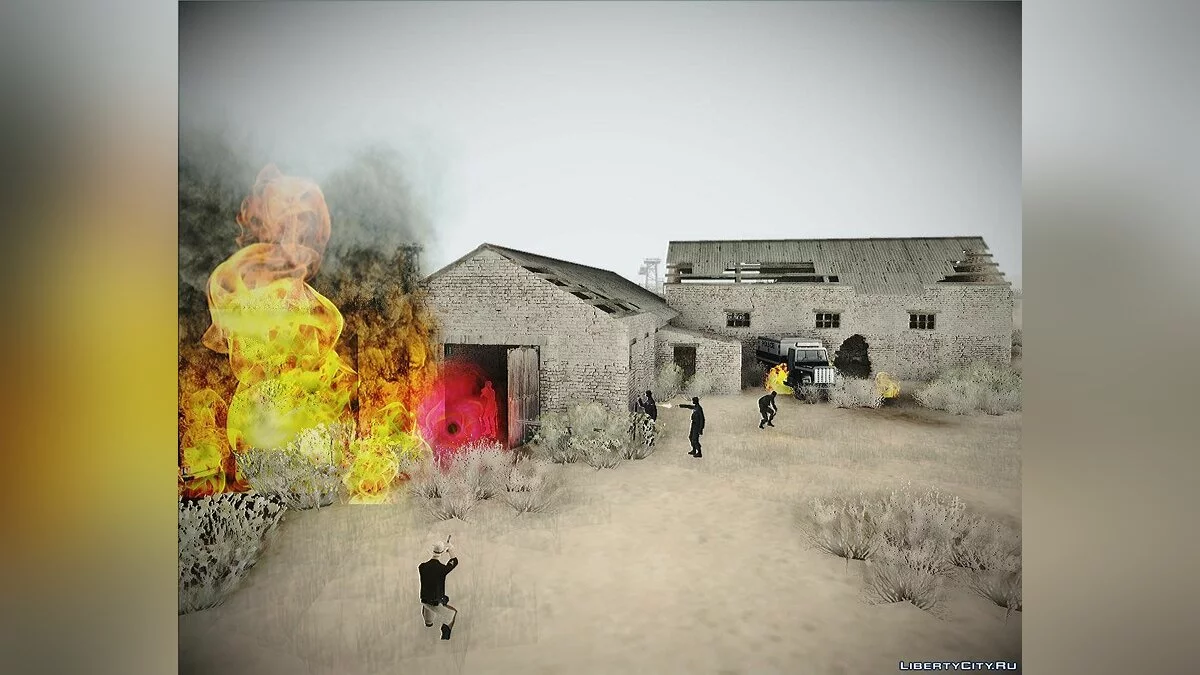 Домик из игры S.T.A.L.K.E.R. - Shadow of Chernobyl / جي تي إيه سان أندرياس