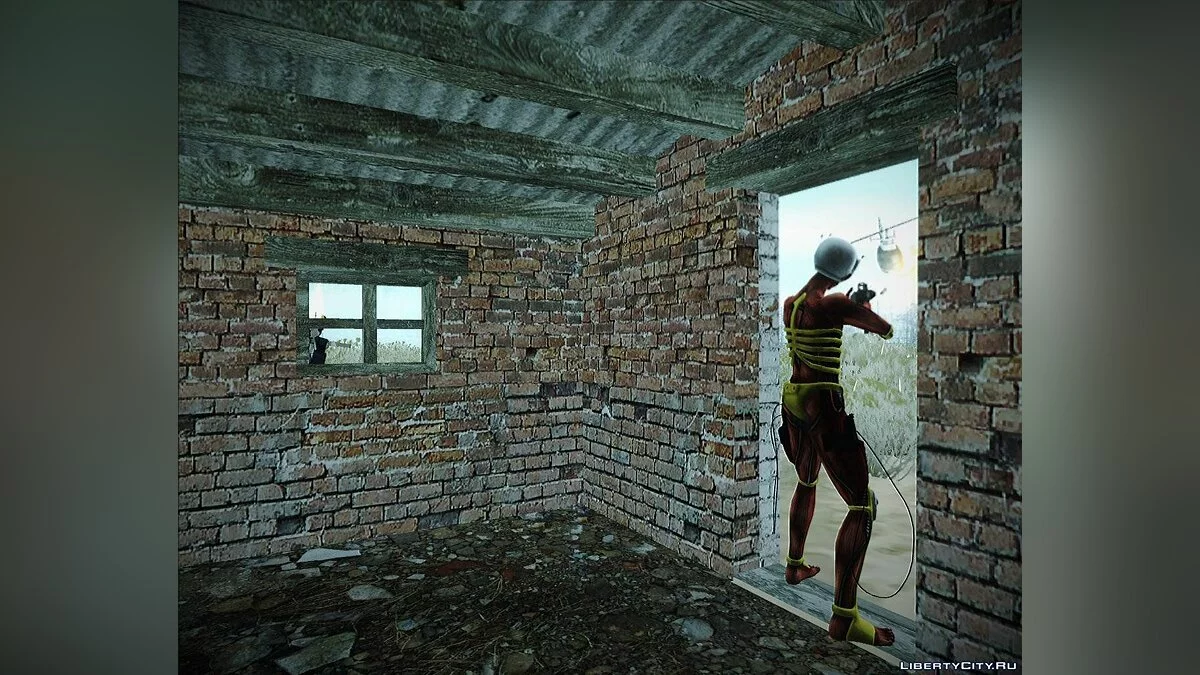 Домик из игры S.T.A.L.K.E.R. - Shadow of Chernobyl / جي تي إيه سان أندرياس