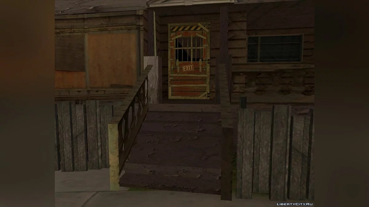 Дверь из Left4dead 2 на замену входной / GTA San Andreas