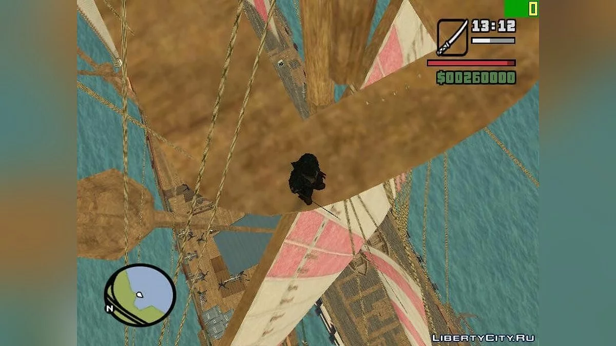 Корабль Адмирал Нельсона Виктори / GTA San Andreas
