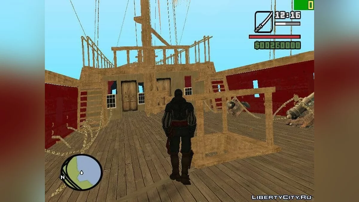 Корабль Адмирал Нельсона Виктори / GTA San Andreas