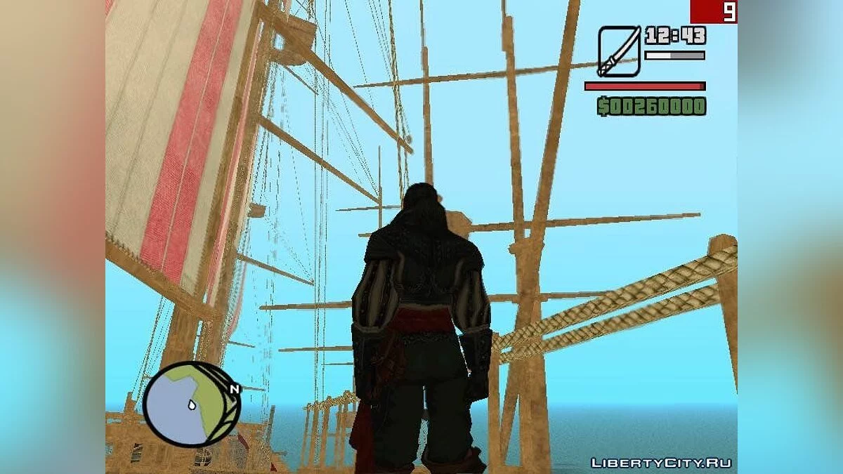 Корабль Адмирал Нельсона Виктори / GTA San Andreas