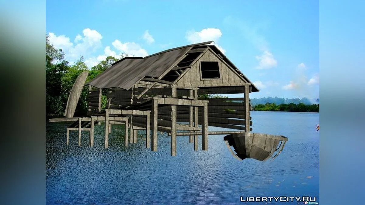 Pier from the GTA DayZ Infected Area Mod / GTA San Andreas