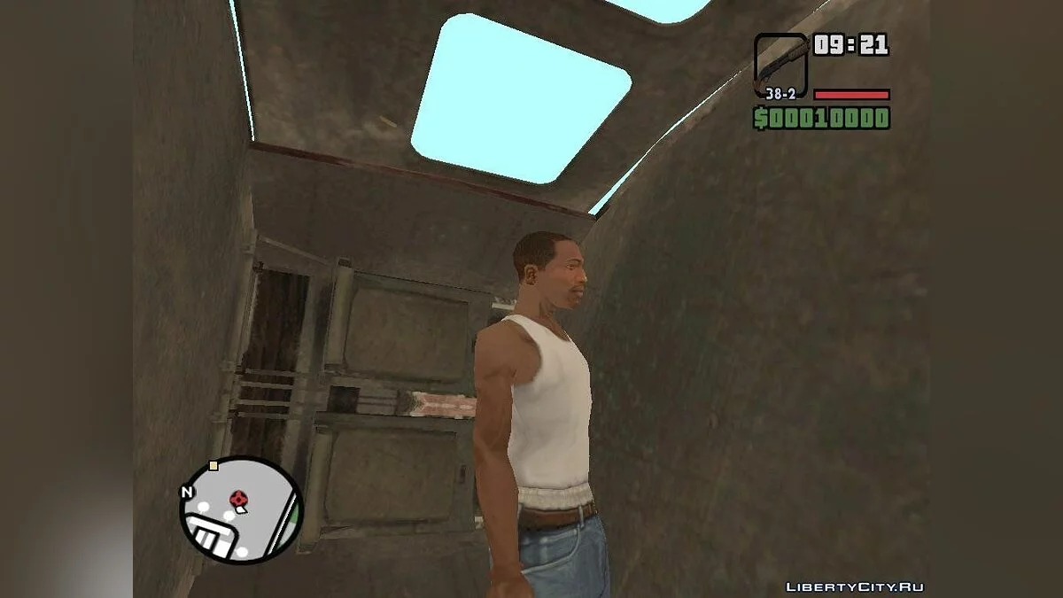Зруйнований вертоліт з Left 4 Dead 2 / GTA San Andreas