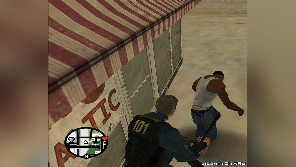 BALTIC Cafe from Half-Life 2 / GTA San Andreas
