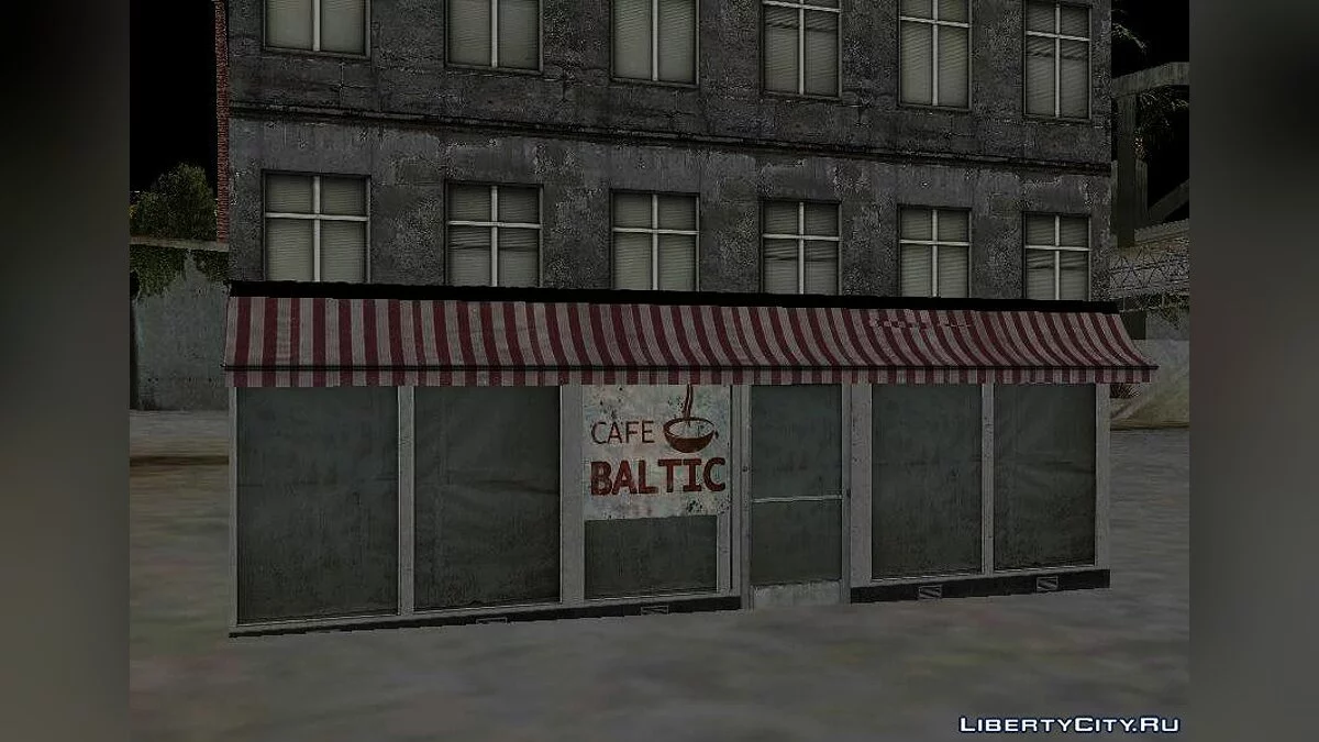 BALTIC Cafe from Half-Life 2 / GTA San Andreas