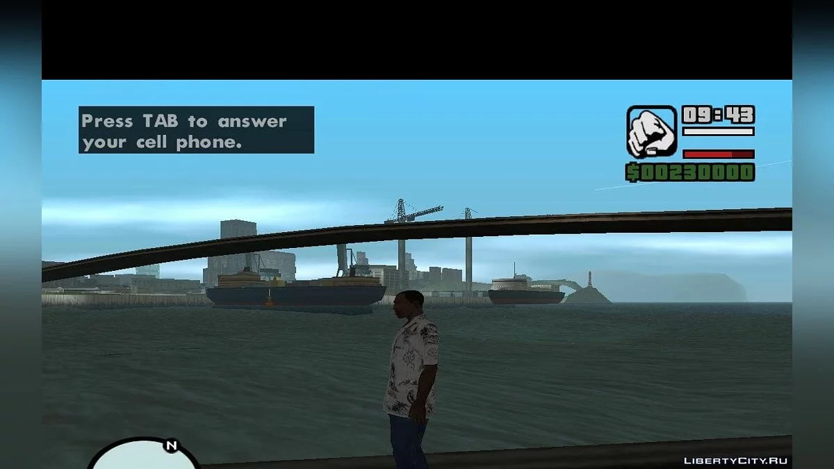 Мост из Либерти Cити в Вайс Cити для GTA United 1.2.0.1 / جي تي إيه سان أندرياس