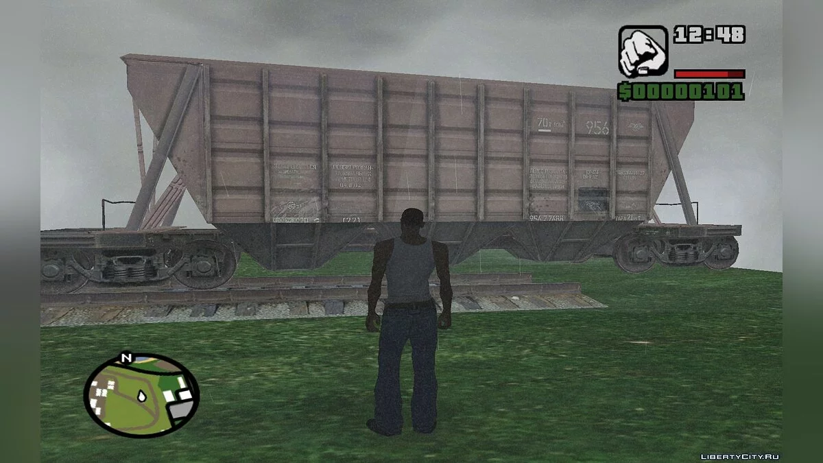 Пак ЖД вагонов из STALKER SoC & CoP / GTA San Andreas
