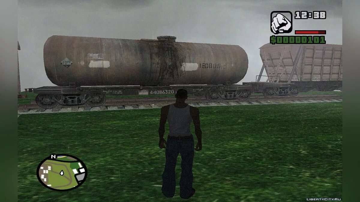 Пак ЖД вагонов из STALKER SoC & CoP / GTA San Andreas
