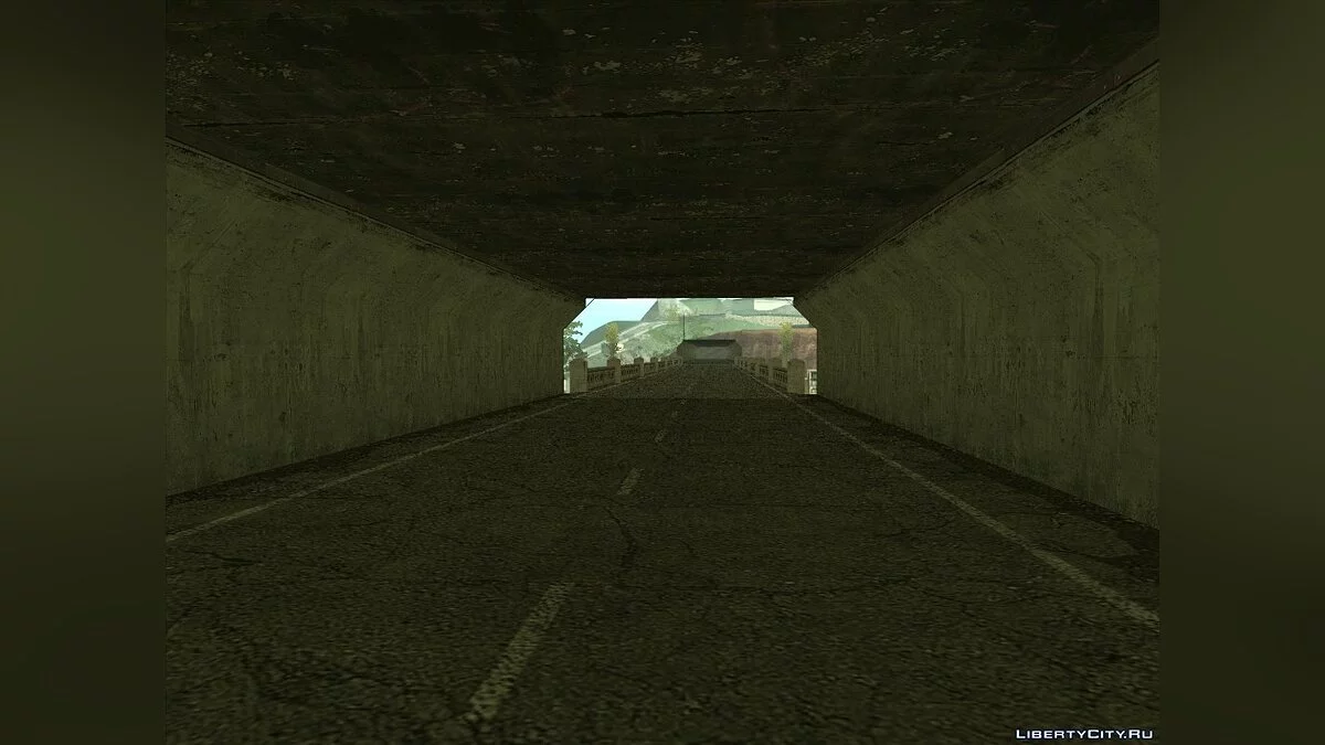 Tunnel from Half Life 2 / GTA San Andreas