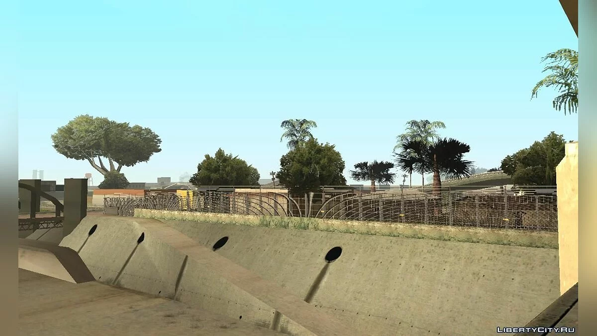 Fence Around Grove Street / GTA San Andreas