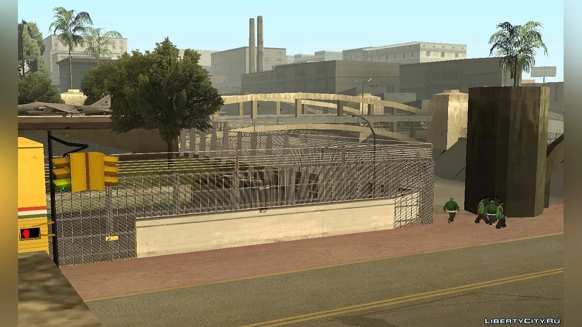Fence Around Grove Street / GTA San Andreas