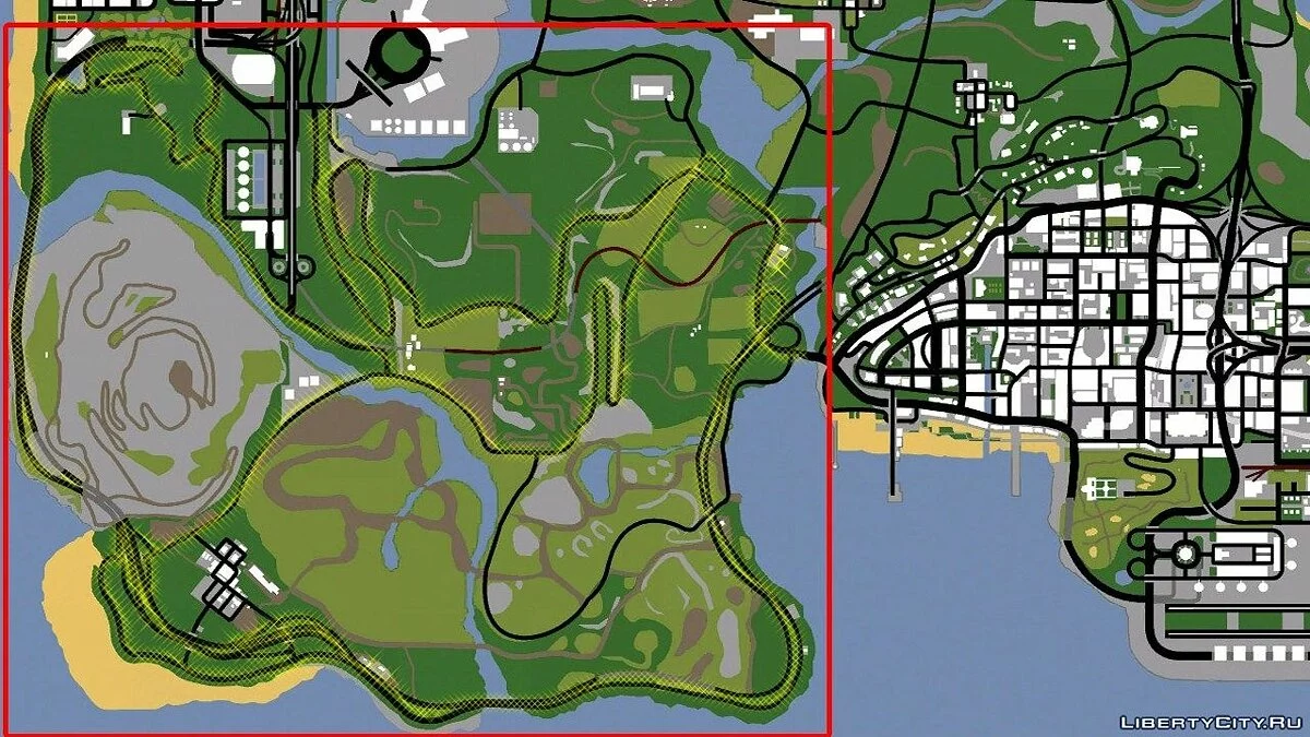 Фонарные Столбы / GTA San Andreas