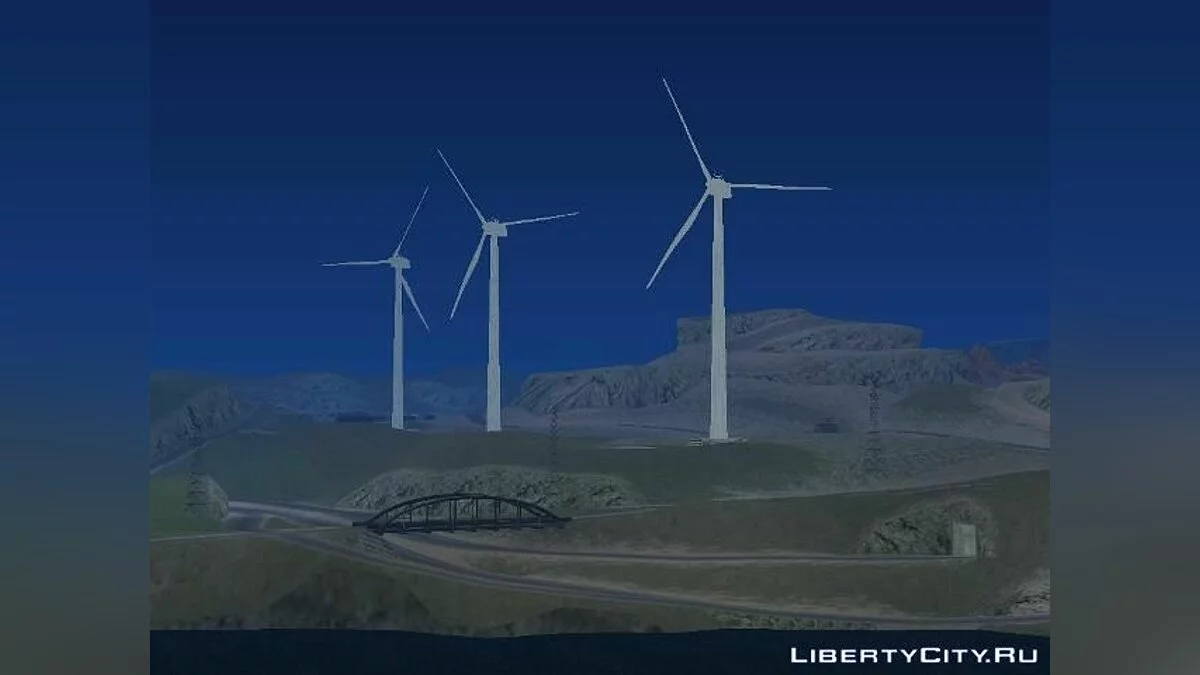 Gta SA: Éoliennes / GTA San Andreas