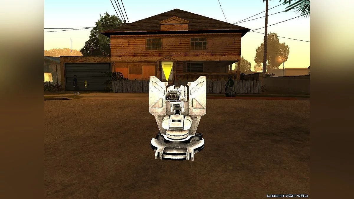 Монтована гармата від Raiden / GTA San Andreas