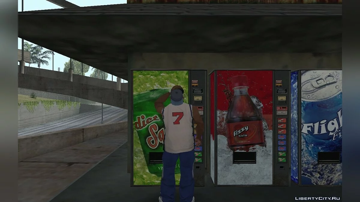 Three Soda Machines from F.E.A.R - Extraction Point / GTA San Andreas