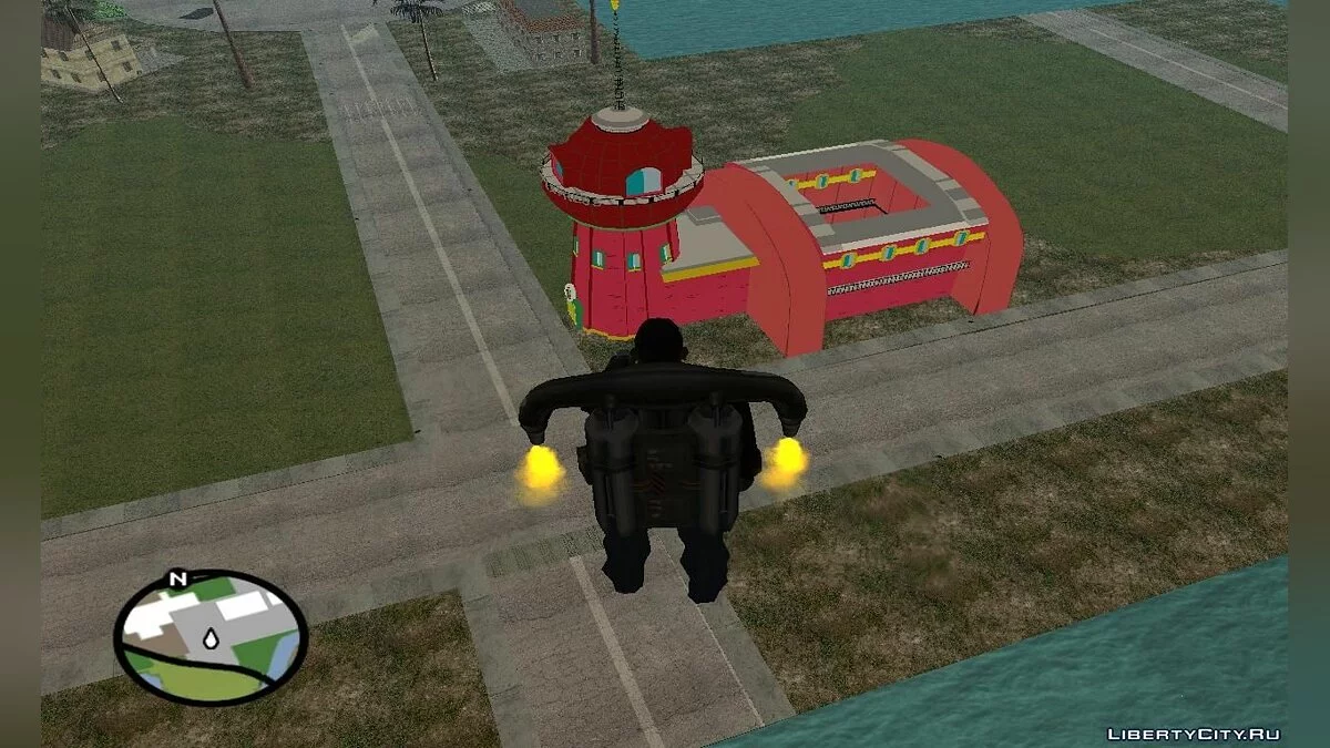 Planet Express / GTA San Andreas