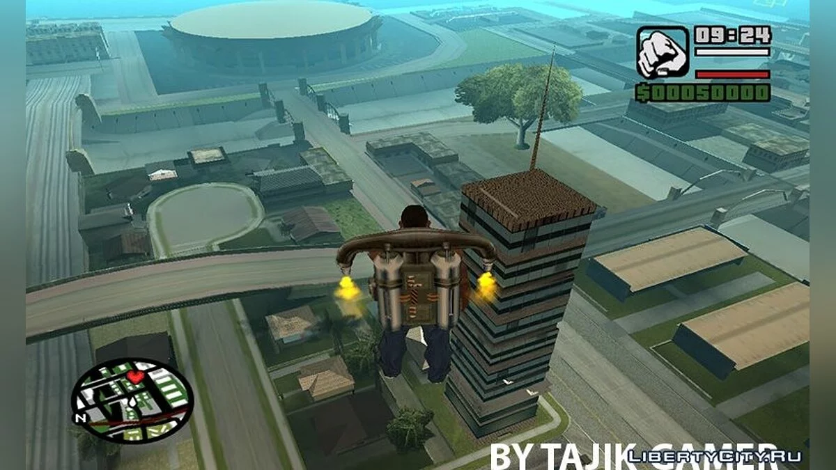 Skyscraper near Grove Street / GTA San Andreas