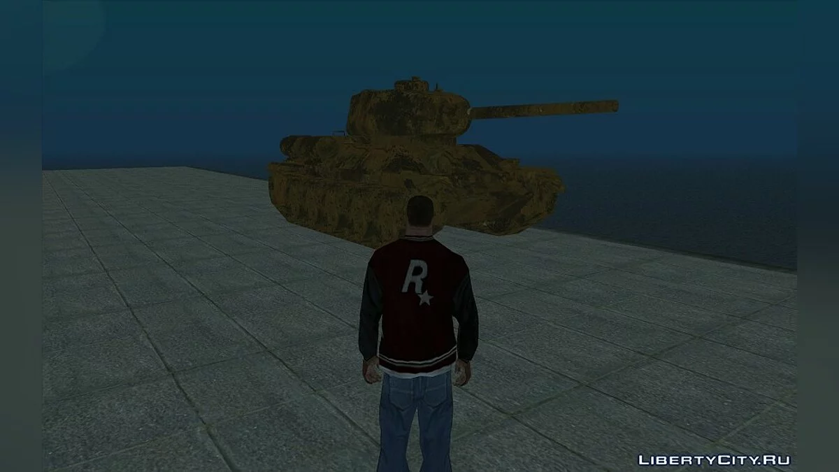 T34-85 з GTA V / GTA San Andreas