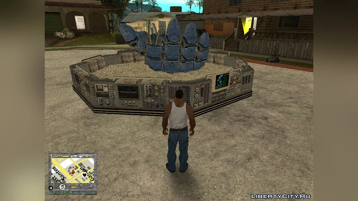 Abgetrennte Hand des Wächters aus dem Spiel X-Men The Official Game / GTA San Andreas