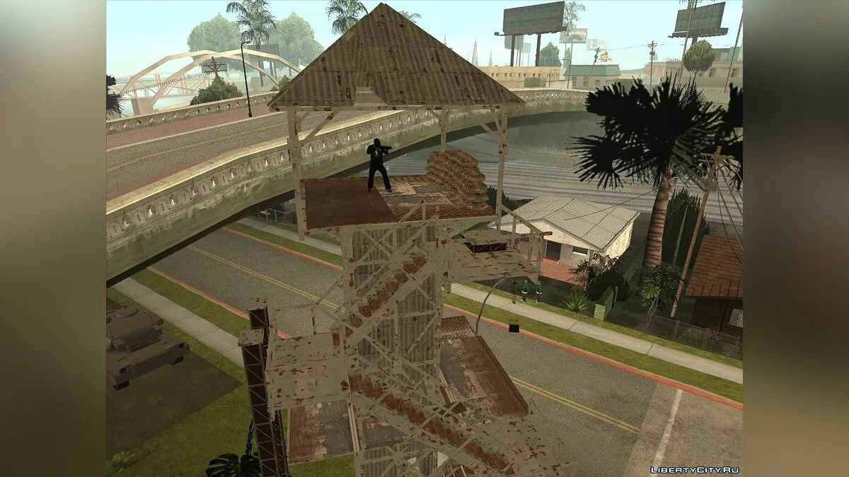 Спостережна вежа з S.T.A.L.K.E.R. / GTA San Andreas