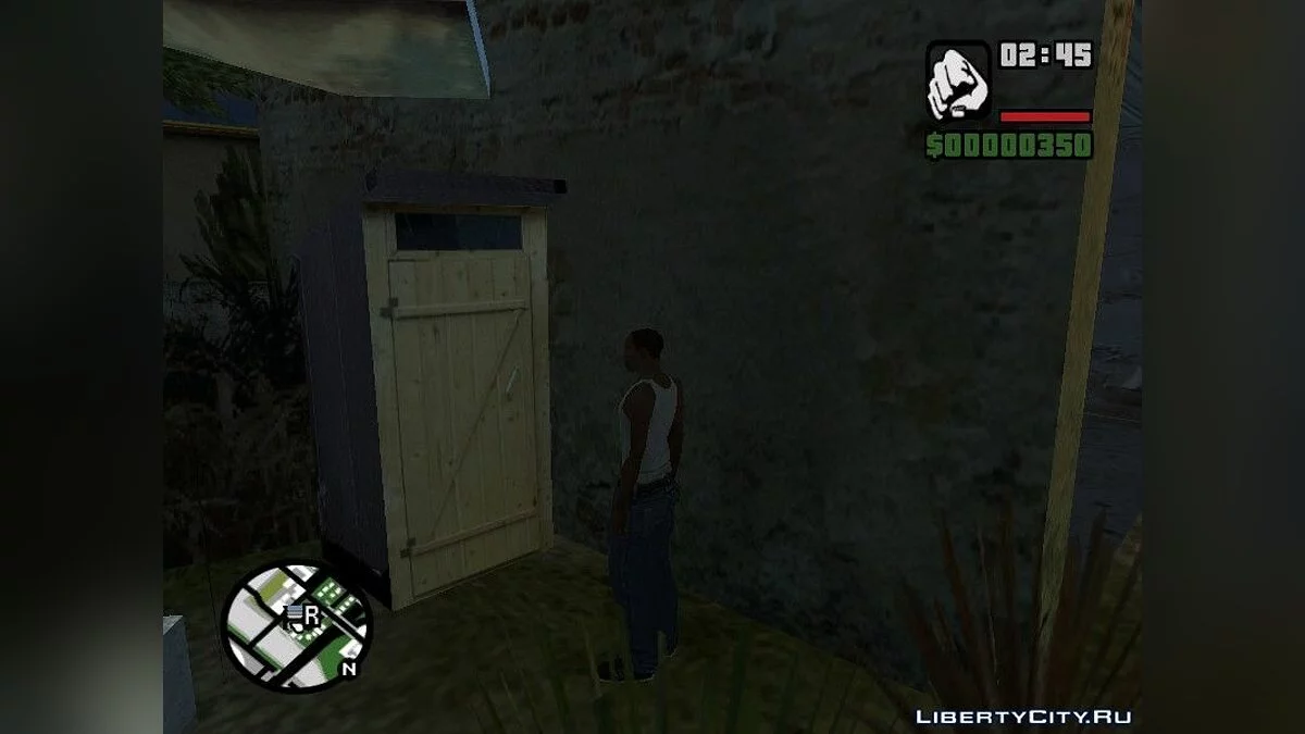 Toilettes de campagne (version 2, corrigée) / GTA San Andreas