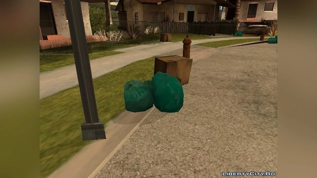 Garbage Bags / GTA San Andreas