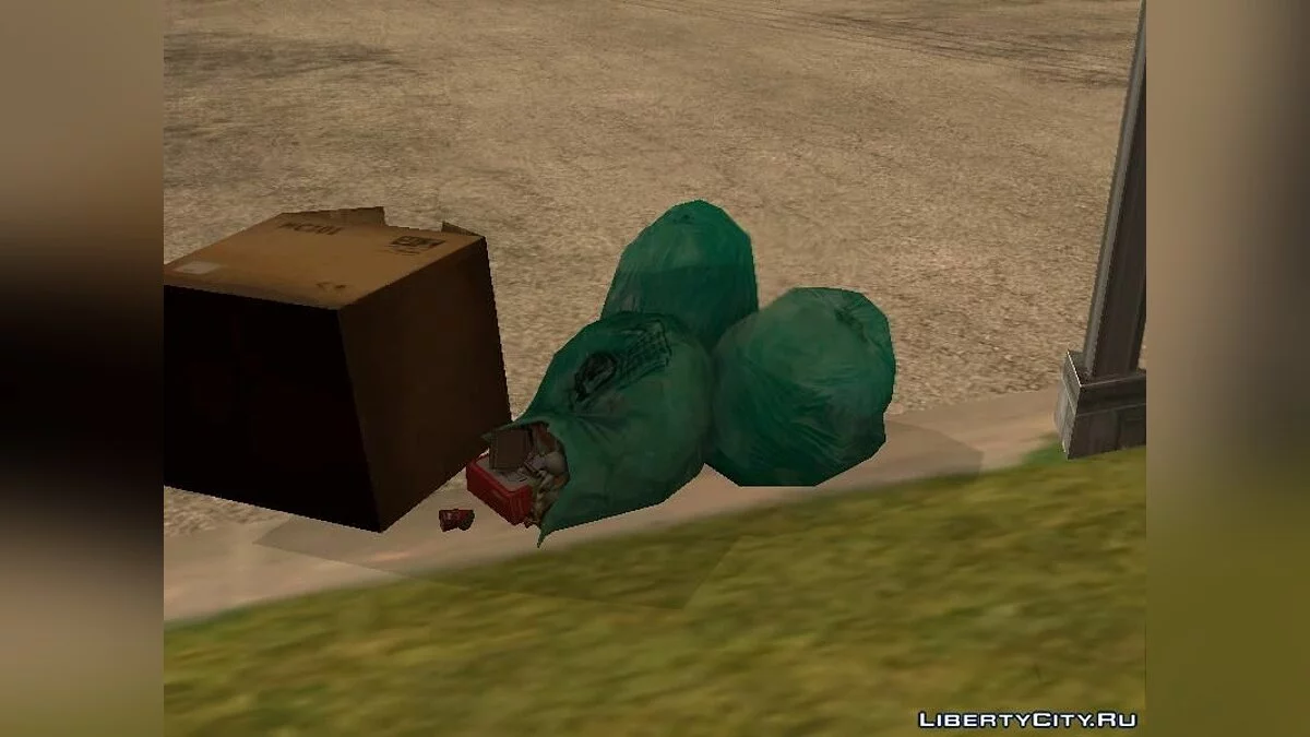 Garbage Bags / GTA San Andreas