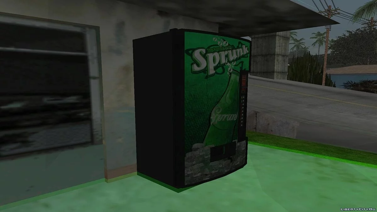 Автомат газованої води Sprunk з GTA 4 / GTA San Andreas