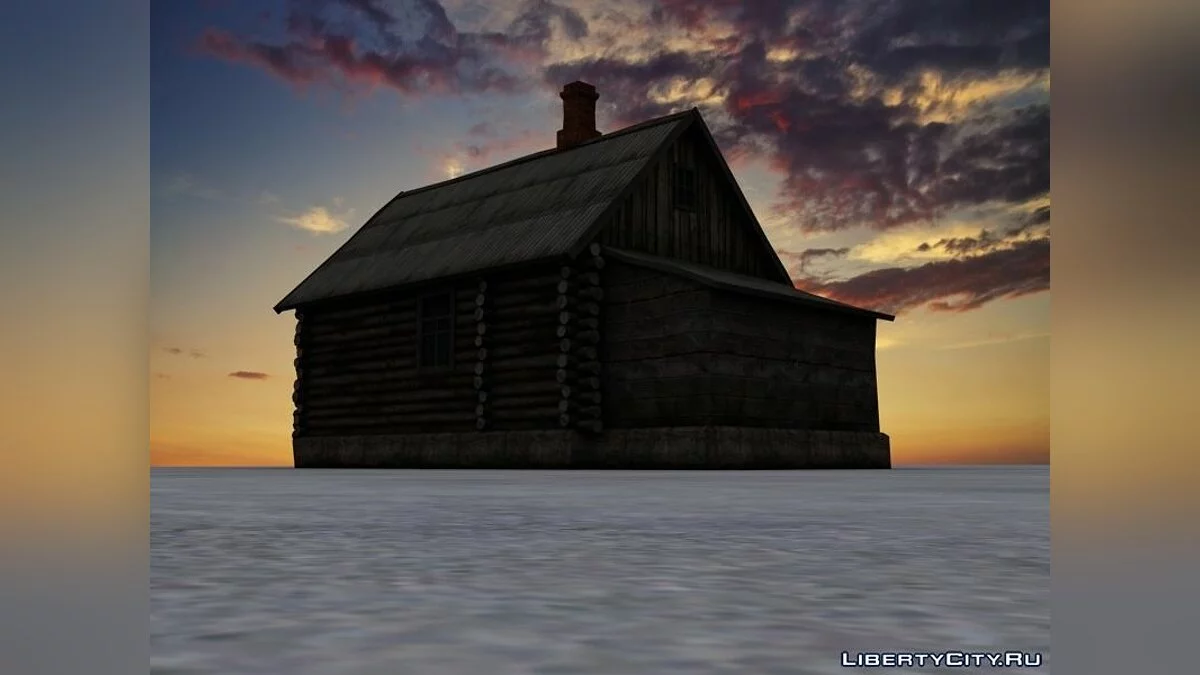 Log Cabin from Spintires / GTA San Andreas