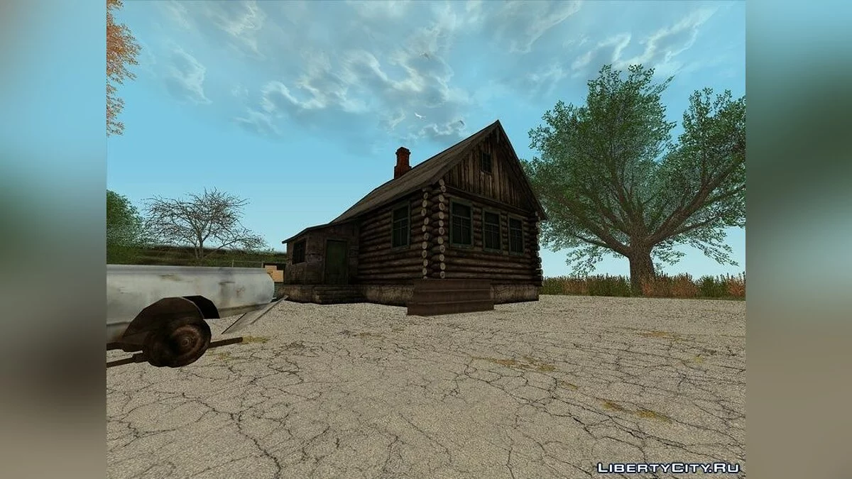 Log Cabin from Spintires / GTA San Andreas