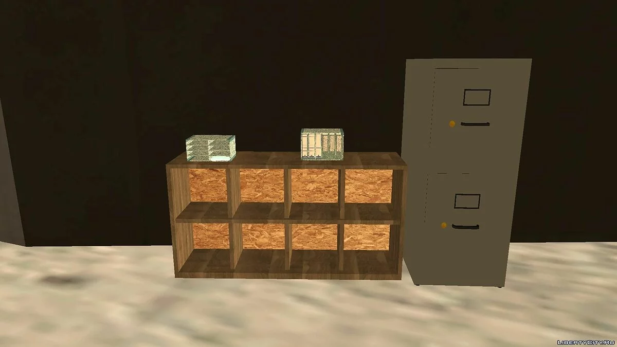 Nightstand With The Folders / GTA San Andreas