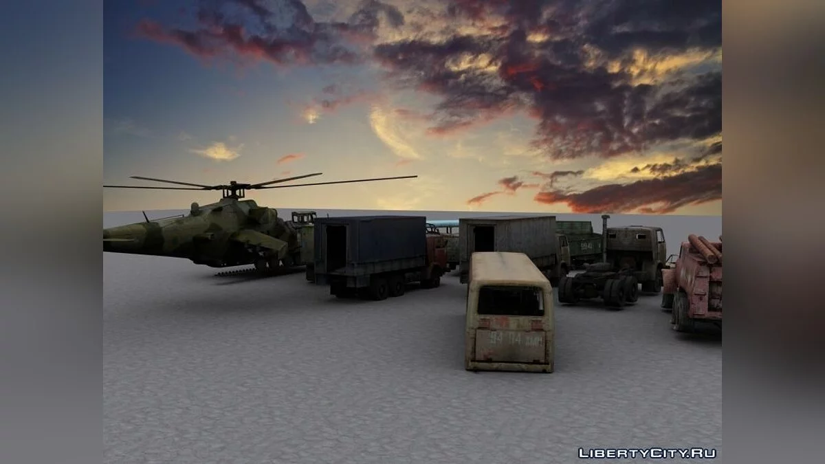 [S.T.A.L.K.E.R] Transport Pack (Objects) / GTA San Andreas